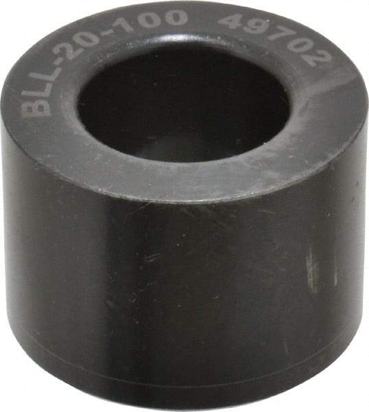 Jergens - 1.3772" OD, 1" Plate Thickness, Primary Ball Lock, Modular Fixturing Liner - 20mm ID, -0.0004, 0.0000" Tolerance - Makers Industrial Supply