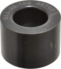 Jergens - 1.3772" OD, 1" Plate Thickness, Primary Ball Lock, Modular Fixturing Liner - 20mm ID, -0.0004, 0.0000" Tolerance - Makers Industrial Supply