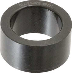 Jergens - 1.3772" OD, 3/4" Plate Thickness, Primary Ball Lock, Modular Fixturing Liner - 25mm ID, -0.0004, 0.0000" Tolerance - Makers Industrial Supply