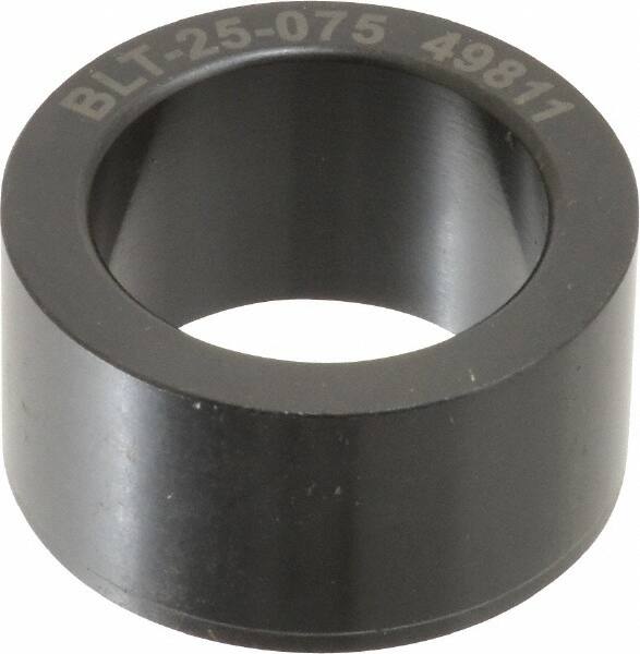 Jergens - 1.3772" OD, 3/4" Plate Thickness, Secondary Ball Lock, Modular Fixturing Liner - 25mm ID, -0.0004, 0.0000" Tolerance - Makers Industrial Supply