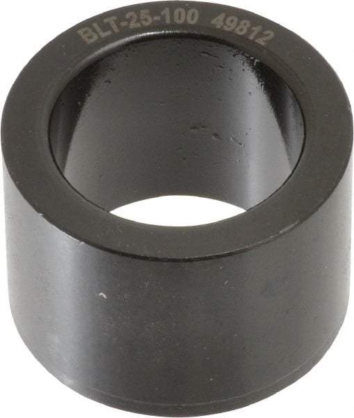 Jergens - 1.3772" OD, 1" Plate Thickness, Secondary Ball Lock, Modular Fixturing Liner - 25mm ID, -0.0004, 0.0000" Tolerance - Makers Industrial Supply