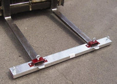 Shields Magnetics - 48" Long Fork Lift Magnetic Sweeper - 5" Wide x 2" High - Makers Industrial Supply