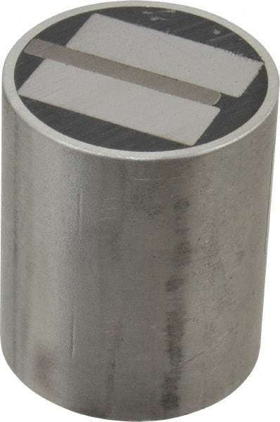 Mag-Mate - 3/8-16 Thread, 2" Diam, 2-7/16" High, 172 Lb Average Pull Force, Neodymium Rare Earth Pot Magnet - 5/16" Tapped Hole Depth, Aluminum Insulated - Makers Industrial Supply