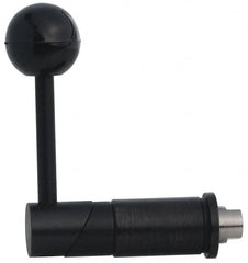 TE-CO - Tapered Cam Action Indexing Plunger - 1.1400" Body Diam, 1-1/2" Body Length, 3-1/2" Handle Length, 3/8" Plunger Projection - Makers Industrial Supply