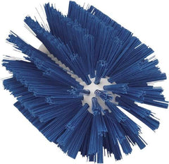 Vikan - 4" Diam Polyester Tube Brush - 6-1/2" OAL, 5-1/4" Head Length, Polypropylene Handle - Makers Industrial Supply