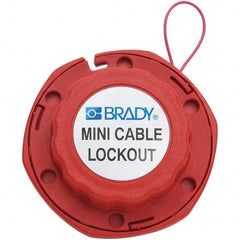 Brady - Cable Lockouts Cable Length (Feet): 8 Number of Lockout Points: 6 - Makers Industrial Supply