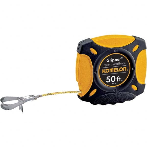 Komelon - 50' x 3/8" Yellow Blade Tape Measure - Makers Industrial Supply