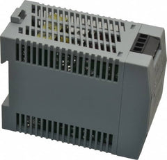 Sola/Hevi-Duty - 100 Watt, 2.10 Amp, 264 VAC, 375 VDC Input, 24 to 28 VDC Output, DIN Rail Power Supply - Screw Terminal Connection, 1 Output, 1.77 Inch Wide x 3.58 Inch Deep x 2.95 Inch High, Up to 86% Efficiency, 14 to 140°F, Green LED Display - Makers Industrial Supply