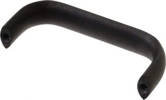 Electro Hardware - 3" Center to Center, Brush Black Anodized Aluminum Pull Handle - 1.281" High - Makers Industrial Supply