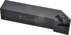 Kennametal - External Thread, Left Hand Cut, 25.4mm Shank Width x 25.4mm Shank Height Indexable Threading Toolholder - 127mm OAL, N.3L Insert Compatibility, NS Toolholder, Series Top Notch - Makers Industrial Supply