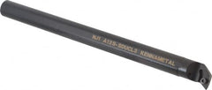 Kennametal - 24.89mm Min Bore Diam, 10" OAL, 3/4" Shank Diam, A-SDUC Indexable Boring Bar - DC.. Insert, Screw Holding Method - Makers Industrial Supply