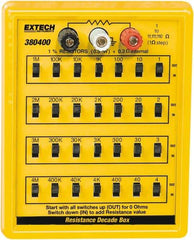 Extech - 1 to 110 k Ohm, Earth Ground Resistance Tester - No Batteries Required, 1 to 110 Resolution - Makers Industrial Supply