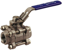 NIBCO - 2" Pipe, Full Port, Carbon Steel Standard Ball Valve - Makers Industrial Supply