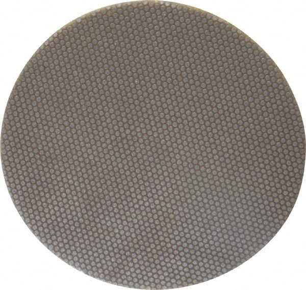 Norton - 2" Diam, 400 Grit Diamond Adhesive PSA Disc - Super Fine Grade, Yellow, Cloth Backing, Flexible - Makers Industrial Supply