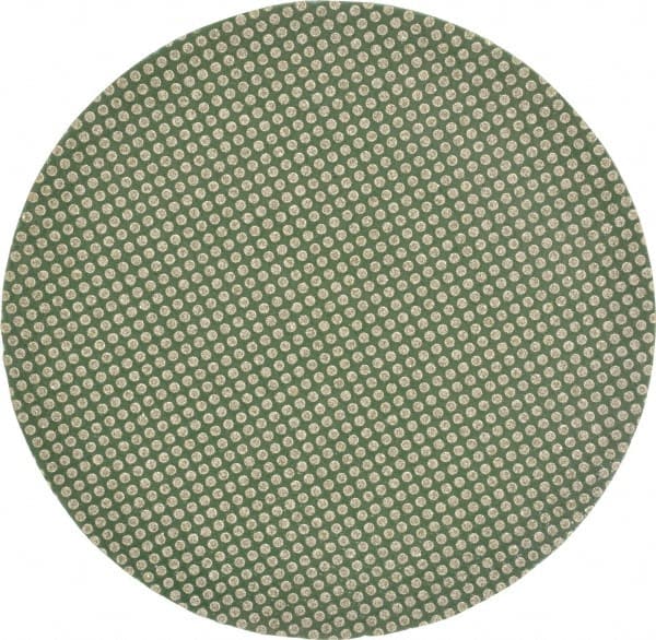 Norton - 5" Diam, 60 Grit Diamond Adhesive PSA Disc - Coarse Grade, Green, Cloth Backing, Flexible - Makers Industrial Supply