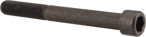 Value Collection - 7/8-9 UNC Hex Socket Drive, Socket Cap Screw - Alloy Steel, Black Oxide Finish, Partially Threaded, 8" Length Under Head - Makers Industrial Supply