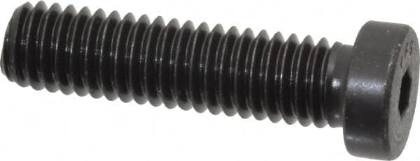 Value Collection - 3/8-16 UNC Hex Socket Drive, Low Socket Cap Screw - Alloy Steel, Black Oxide Finish, Fully Threaded, 1-1/2" Length Under Head - Makers Industrial Supply