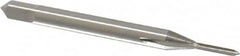 OSG - #00-96 UNC 2 Flute Bright Finish High Speed Steel Straight Flute Standard Hand Tap - Bottoming, Right Hand Thread, 1-9/16" OAL, 1/4" Thread Length, H2 Limit, Oversize - Makers Industrial Supply