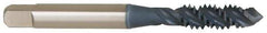 OSG - 7/16-14 UNC 3 Flute Bottoming Spiral Flute Tap - High Speed Steel, TiCN Finish, 3-5/32" OAL, Right Hand Flute, Right Hand Thread, H3, Series 107 - Makers Industrial Supply