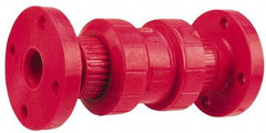 NIBCO - 1" PVDF Check Valve - Flanged, 1,360 WOG - Makers Industrial Supply