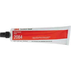 3M - 5 oz Tube Silver Caulk/Sealant - 93°C Max Operating Temp, Series 2084 - Makers Industrial Supply