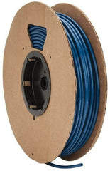 Parker - 0.18" ID x 1/4" OD, 1/32" Wall Thickness, 250' Long, Nylon Tube - Blue, 250 Max psi, -65 to 200°F - Makers Industrial Supply