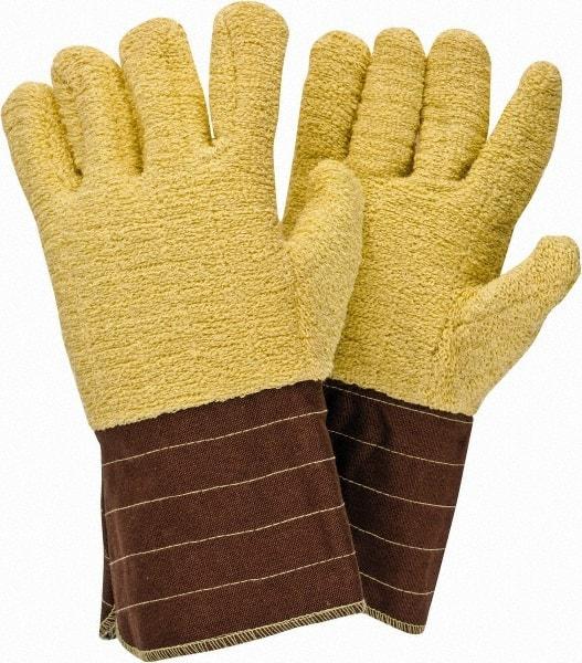 Jomac Products - Size XL Wool Lined Kevlar Heat Resistant Glove - 13" OAL, Gauntlet Cuff - Makers Industrial Supply