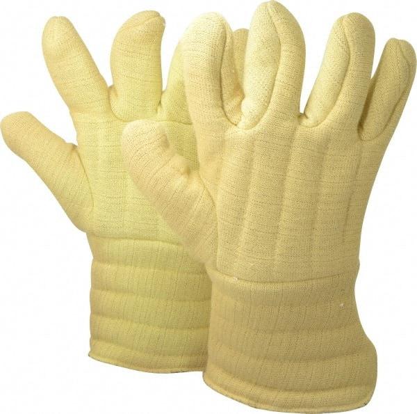 Jomac Products - Size L Wool Lined Kevlar Heat Resistant Glove - 13" OAL, Gauntlet Cuff - Makers Industrial Supply