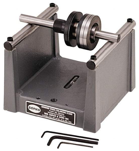 Sopko - 6-1/2" Wide x 4-3/16" High, Static Wheel Balance Kit - 4" Throat - Makers Industrial Supply