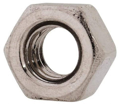 Value Collection - M6x1.00 Metric Coarse Stainless Steel Right Hand Heavy Hex Nut - 10mm Across Flats, 6mm High, Uncoated - Makers Industrial Supply