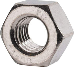 Value Collection - M10x1.50 Metric Coarse Stainless Steel Right Hand Heavy Hex Nut - 17mm Across Flats, 10mm High, Uncoated - Makers Industrial Supply