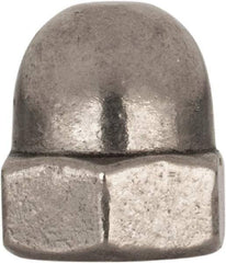 Value Collection - M8x1.25 Metric Coarse, 13mm Width Across Flats, Uncoated, Stainless Steel Acorn Nut - 15mm Overall Height, Austenitic A4, DIN 1587 - Makers Industrial Supply