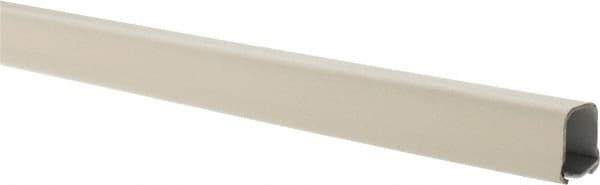 Wiremold - 3.05m Long x 21/32 Inch Deep x 3/4 Inch Wide, Steel Raceway - Continuous Cover, 1 Channel, Ivory - Makers Industrial Supply