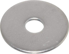 Value Collection - M5 Screw, Grade 18-8 Stainless Steel Fender Flat Washer - 5.3mm ID x 20mm OD, Plain Finish - Makers Industrial Supply