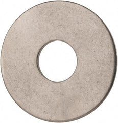 Value Collection - M14 Screw, Grade 18-8 Stainless Steel Fender Flat Washer - 15mm ID x 45mm OD, 2.5mm Thick, Plain Finish - Makers Industrial Supply