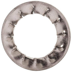 Value Collection - M12 Screw, 13mm ID, Stainless Steel Internal Tooth Lock Washer - 20.5mm OD, Uncoated, Grade 18-8 & Austenitic A2 - Makers Industrial Supply