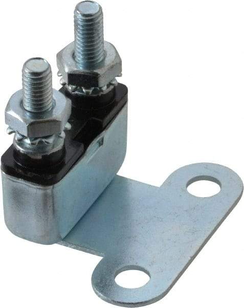 Value Collection - 40 Amp Automotive Heavy Duty Stud Terminal Circuit Breaker - Bracket Mount, 1.09" Long x 0.402" Wide 0.63" High - Makers Industrial Supply