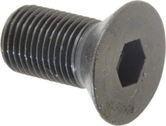 Holo-Krome - 1/2-20 UNF Hex Socket Drive, 82° Flat Screw - Alloy Steel, Black Oxide Finish, Fully Threaded, 1" OAL - Makers Industrial Supply