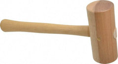 Garland - 1-3/8 Lb Head Wooden Mallet - 11" Long Wood Handle - Makers Industrial Supply