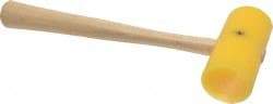 Garland - 3/8 Lb Head Plastic Mallet - 9-3/4" OAL, 10" Long Wood Handle - Makers Industrial Supply