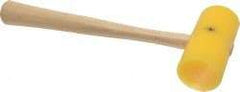 Garland - 3/8 Lb Head Plastic Mallet - 9-3/4" OAL, 10" Long Wood Handle - Makers Industrial Supply