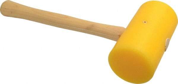 Garland - 2 Lb Head Plastic Mallet - 14" OAL, 16" Long Wood Handle - Makers Industrial Supply