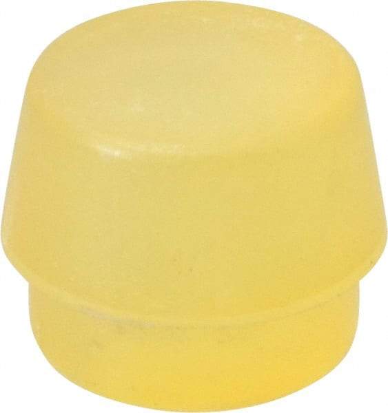 Garland - 1-1/4" Face Diam, Grade Soft, Natural Soft Face Hammer Tip - Urethane - Makers Industrial Supply