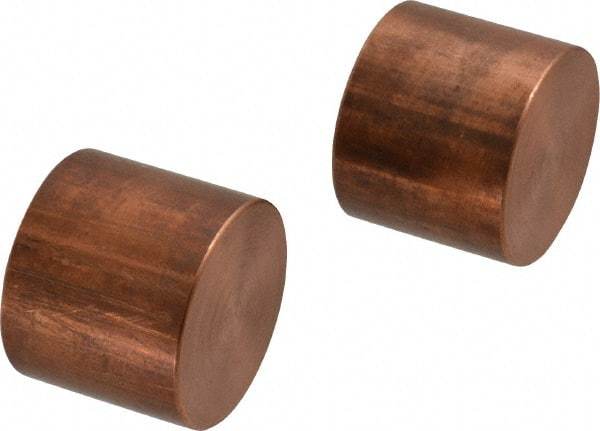 Garland - 1-1/2" Face Diam, Grade Medium, Hammer Tip/Face - Copper - Makers Industrial Supply