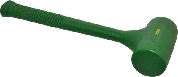 Garland - 48 oz Head 2-3/8" Face Diam Polyurethane Dead Blow Hammer - 14-1/2" OAL, Polyurethane Handle - Makers Industrial Supply