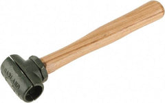 Garland - 1-1/2 Lb Head 1-1/4" Face Malleable Iron Split Head Hammer without Faces - Wood Handle - Makers Industrial Supply