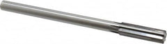 Made in USA - 0.675" Carbide-Tipped 6 Flute Chucking Reamer - Straight Flute, 9/16" Straight Shank, 2-1/4" Flute Length, 9" OAL - Makers Industrial Supply