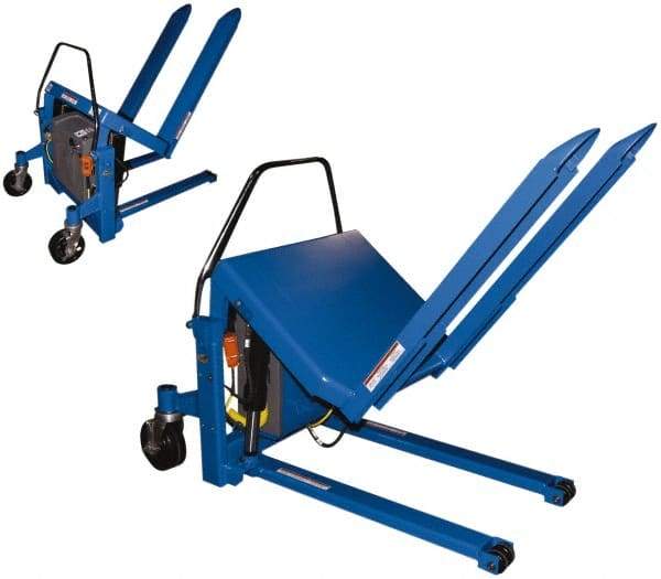 Vestil - 4,000 Lb Load Limit, Standard Portable Tilting Table - 90° Tilting Angle, 3-1/2' Low Height - Makers Industrial Supply