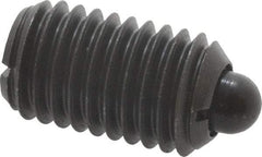 Gibraltar - 5/8-11, 1-1/16" Thread Length, 0.215" Plunger Projection, Steel Threaded Spring Plunger - 0.31" Max Plunger Diam, 1.062" Plunger Length, 7 Lb Init End Force, 50 Lb Final End Force - Makers Industrial Supply