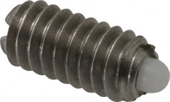 Gibraltar - 1/4-20, 17/32" Thread Length, 0.078" Plunger Projection, Stainless Steel Threaded Spring Plunger - 0.119" Max Plunger Diam, 0.531" Plunger Length, 3 Lb Init End Force, 10.5 Lb Final End Force - Makers Industrial Supply